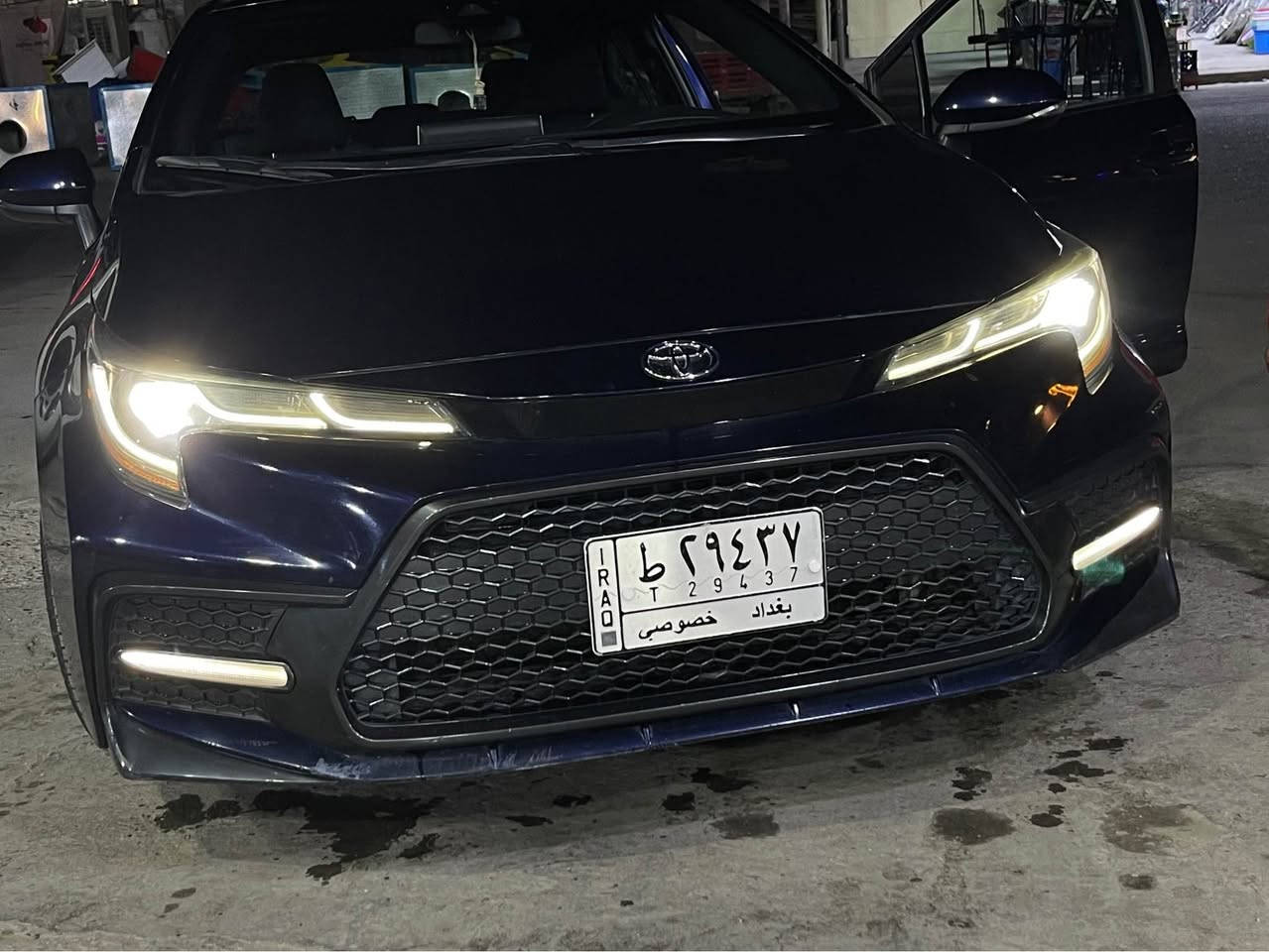 تيوتا كورلا SE موديل 2020 
فول عدى الفتحة 
المواصفات 
1- رادار امامي + تحديد مسار 
2- توقف ذاتي + تنبيه 
3- الانارة led مع حاجب led
4- شاشة كار بلي 
5- اشاير بالمري 
6- كير 10 نمر 
7- كشنات رياضي تطريز لون ازرق
8- اوتو هولد + مود درايف 3 وضعيات قيادة
السيارة رقم بغداد ماشية 45 الف ميل حقيقي بحالة الوكالة الصدر والمكينة والكير كله مكفول شركة حادث السيارة جاملغ الخلفي والصندوق بدون دواخل بدون ايرباك السيارة جديدة بمعنى الكلمة محرك 2.0 الغني عن التعريف صاروخ 🚀  السعر 145 ورقة للاستفسار *********** بغداد, العراق
