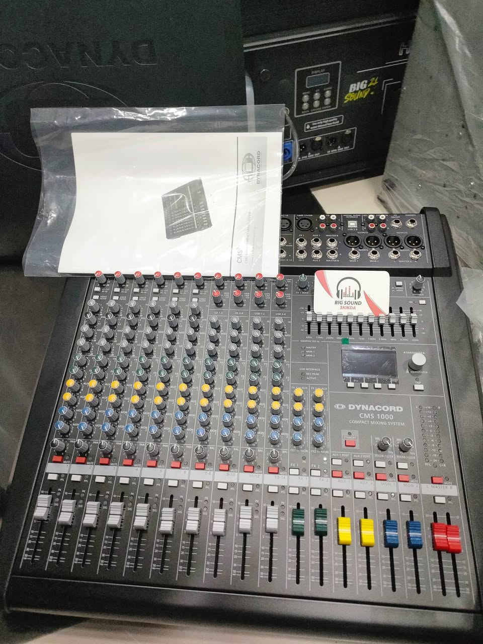 DYNACORD COPIÉ ORIGINAL CMS 1000 : 190000 DA
CMS 600 : 180000 
خوتي عندكم يخدعوكم بكلمة ام موش كيف كيف هدي هي الشركة الصينية لي تخدم فيهم وشكرا


**إذا كنت صاحب هذا الإعلان وتريد حذفه لأي سبب، رجاءا أرسل رسالة إلى الدعم الفني**