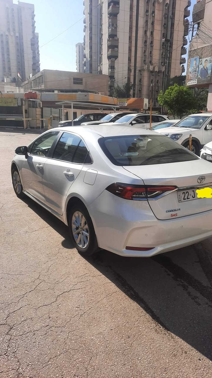 السلام عليكم
كورلا ٢٠٢٢ ضمن ضمان شركة ساز فول مواصفات للبيع 
السيارة نظيفة جدا جدا 
رقم اربيل سنوية باسمي تحويل ثاني يوم 
ماشية ٣٢ الف كيلومتر فقط
محرك ١٨٠٠ بانزين فقط 
حساس امامي وخلفي 
مري جانبية شفط 
نظام ترحيب عند الاقتراب من السيارة 
بصمة عدد ٢ 
تحكم ستيرن و٣ أنظمة قيادة 
فتحة سقف 
٤ جامات اوتو 
تحكم باللايت الامامي ( تريد تعلي او تنصي) 
اللايت الامامي اوتو 
٥ ويل كب حتى السبير 
التبريد شاشة ومنفصل و قطعتين 
بلوجكتر وسكن زينون 
وباقي المواصفات المعروفة 
السعر ١٨٤ ورقة وبيها مجال بسيط للاستفسار الاتصال بالرقم  ***********  او واتساب
