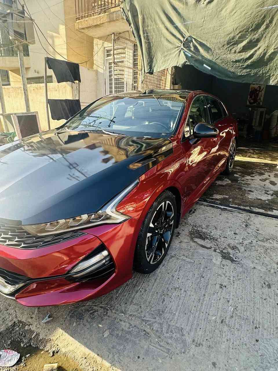 السياره جي
جي تي لاين KIA K5  
وارد امريكي فقط البنيد بدون ايرباك بدون لغد بدون شاصي حته الراديترات بلاد
 موديل 2022
مواصفات فووول
ماشيه ١٠٠ ميل
--(بانوراما)
_محرك 1600 تيربو 
_بصمه تشغيل +بصمة ابواب
ــ 4 انضمة قيادة
_ شاشه كبيره
_تشغيل عن بعد
_لايت زينون ٣ عدسات
ــ لد نهاري
_ ترحيب عند الاقتراب
ــ قيادة ذاتية
_تحديد المسار
_النقطه العمياء
_رادار امامي جانبي خلفي
ــ توقف ذاتي
_فول تحكم ستيرن
ــ ستيرن رياضي حرف D
_كامره خلفيه دواره
_ شاشه كبيرة وايضا تدعم GPS
_كشنات جلد GT line
ــ كشن السائق كهربائي
_سايد بريك دكمة
ــ اوتو هولد
_اشاير بلمري الجانبيه
_بانوراما
معوقين باقيله سنه وتصير حره
عنوان السياره بغداد البياع
للاستفسار***********
