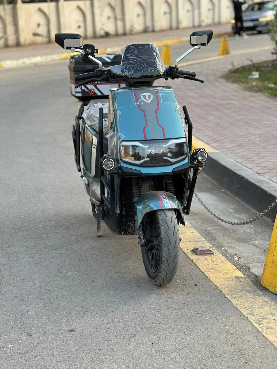 السلام عليكم..دراجه تالج ..تسلا المقدسه ..TAILG.. TESLA..
بصمه ...موديل2026.. السرعه الفعليه مع الوزن k.70...حقيقي وشرط الفحص..ملف SPORT .2000.. عدد البطاريات ..6..كبير .72
فولت ...38 امبير .. تقطع مسافه بل شحنه الواحده .K .90 كيلوو...الدراجه بعده وكاله ... وضع شركه ...كهربائيات كله شغاله..مخرج USP... ازرار صوتيه ..بصمتين ..تشغيل بصمه...وتشغيل عن بعد وجهاز مانع سرقه..اشاره..دبل اشاره..لايت عالي ناصي هورن سكن .سطاب لايت..لدات أماميه خلفيه ..دسك أمامي خلفي.....وصل المعرض..موجود. 
اي استفسار اتصال 

***********

مكاني بغداد
