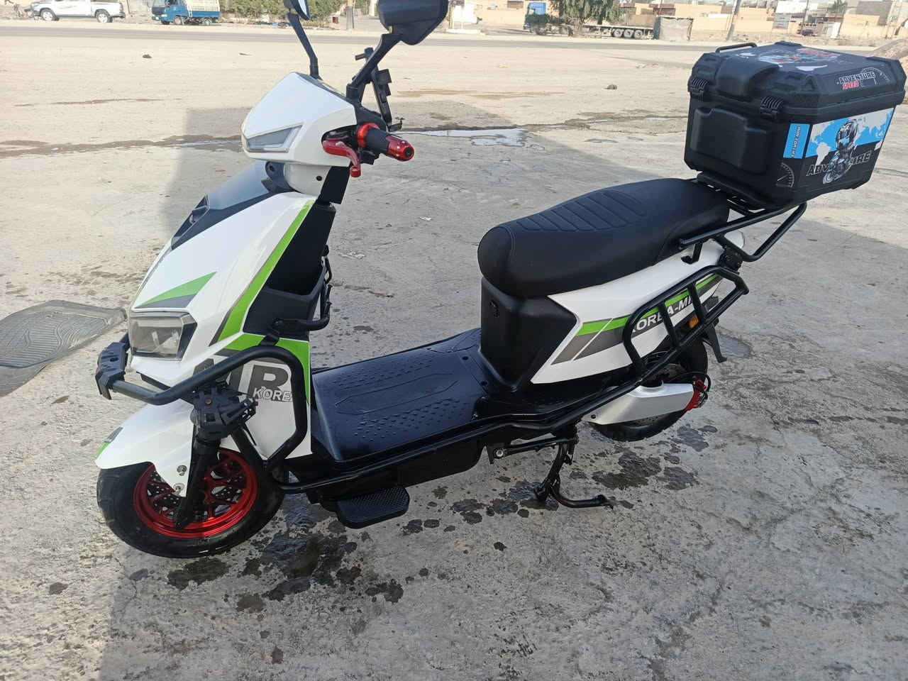 سلام عليكم دراجه سكنس للبيع او مراوس بيراني سعره 625 المكان فلوجه سكينه‏‏‪***********‬‏ 👈***********
