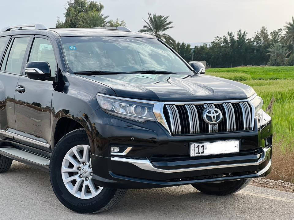 السلام عليكم
برادو 2016 VX أعلى فئة للبيع 
محدث 2020
الممشى: 150 كم  

الفئة: VX (أعلى مواصفات)

- خمس كامرات (360 درجة)

- ستيرن متحرك

- كشنات كهرباء مع تدفئة وتبريد

- فتحة سقف

- بصمة تشغيل

- تشغيل عن بعد

- شاشة كبيرة + نافيكيشن

- حساسات أمامية وخلفية

- مرايا كهرباء قابلة للطي

- تحكم بالستيرن

- دبل ثقيل وخفيف

- نظام نزول منحدرات

- نظام ثبات إلكتروني

- كروز كنترول

- إضاءة LED

- تشغيل بدون مفتاح

- USB + بلوتوث

- تكييف خلفي منفصل

- صف ثالث كهرباء

- كشنات جلد
- ⁠مكان سيارة بغداد الرصافة
- ⁠للاستفسار اكثر
- ⁠***********
…
