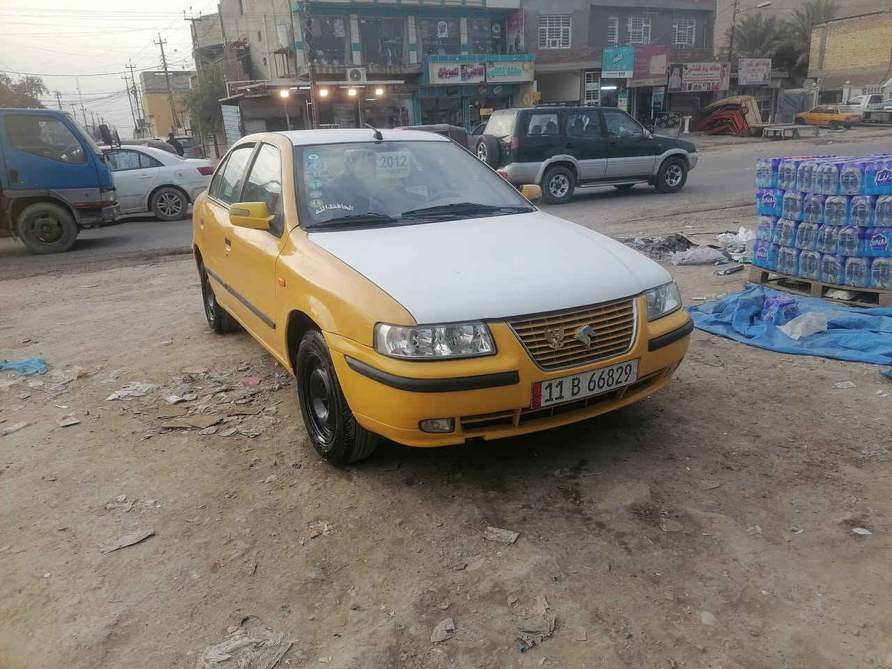 سلام عليكم سياره البيع
سمند صفر
مديل ٢٠١٢
رقم بغداد جديد نكليزي بسمنه
مصفره هيه وغرامات
مكينه وكير جديد
السياره جاهز وحلوه مابيه نقص خير من الله
المكان بغداد المعامل
السعر ٣٧
رقم التليفون ***********
