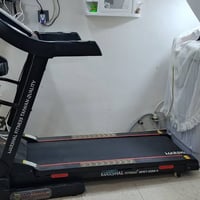 جهاز جري دبل ماطور جبلي يتحمل 150كيلو تكسير شحوم بلوتوث مال بيت نضيف ح...