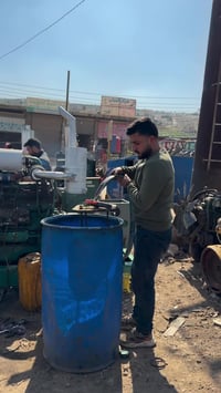 فولفو بينتا • مولد 100KVA • سرمدا سوريا