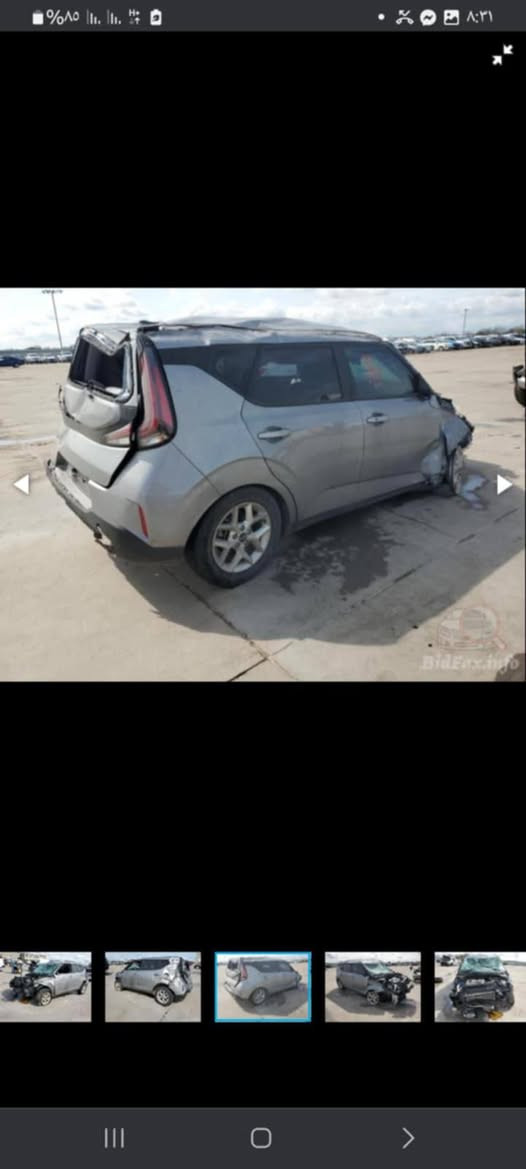 كيا صول ٢٣ فول رقم بغداد  السعر ١٠٥ مصبوغه عام بغداد حي اور ***********
