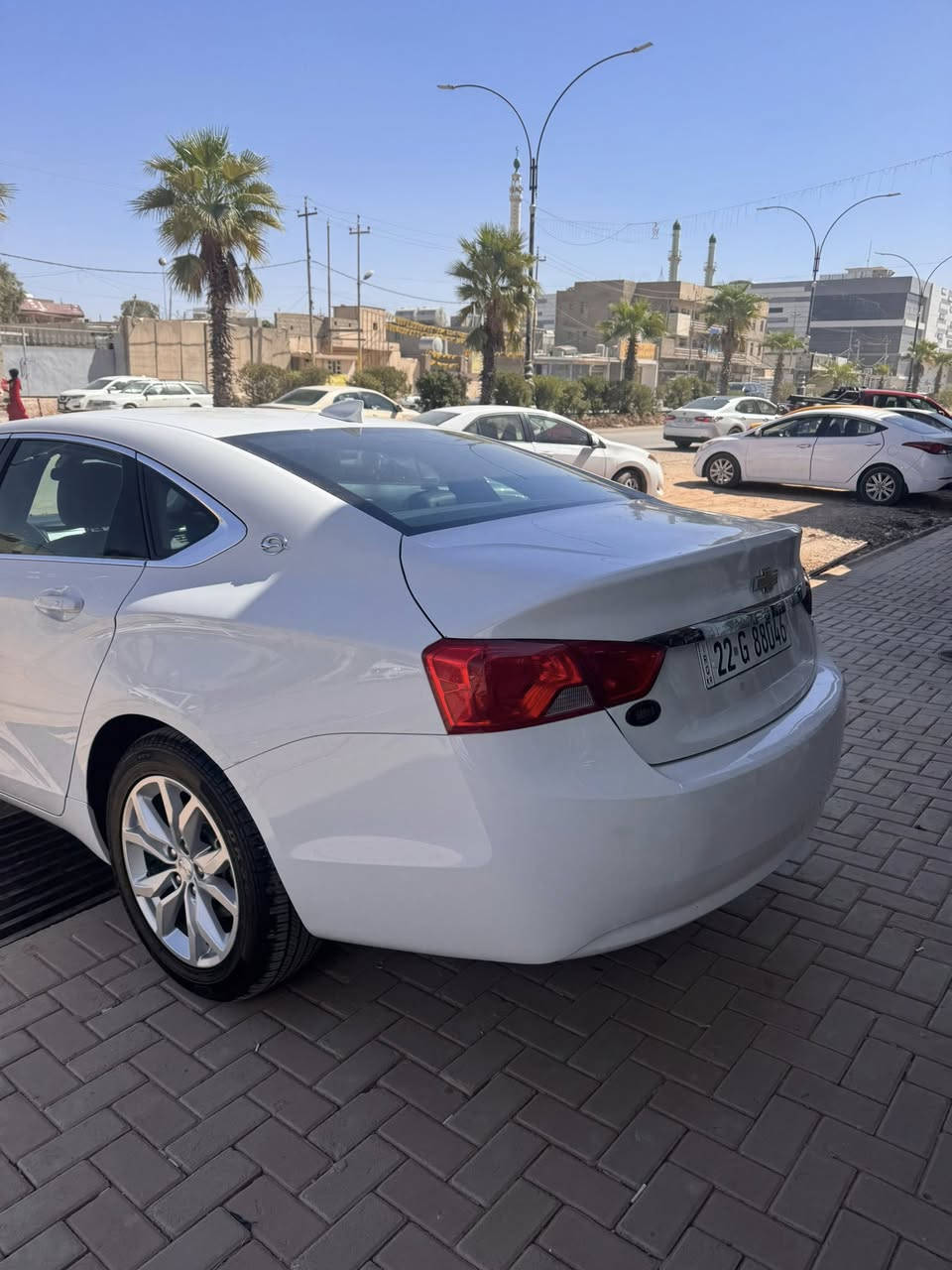 السلام عليكم
 امبالا موديل 2019
 مواصفات LT مواصفاتها معروفه
 السياره 4 سلندر الاقتصادية 
ضربتها من كدام بدون دواخل بس البدنه و مبديلها بلاد 
السياره 5 قطع بصمة 
كشن جلد 
شاشة جبيرة قاصة + كاربلاي 
ماشاء الله السيارة نضيفة و مال بيت  يعني جنايها اني
دهن محرك و كير جديد بشرط
السيارة بيها 3قطع امامية بدون دواخل 
اربع تايرات جديدة 
السيارة لا بيها حماوه ولا بيها ادوانز شرط تراي وين ميعجبك 
و السعر اطلب عليها 124 و بيها مجال انشاء الله للطيبين 
و ترهم مراوس هم ويه ماليبو من 2018 و فوك 
واذا تشوف السعر غالي رب العالمين يرزقك ان شاء الله بالاحسن والارخص منها
***********
