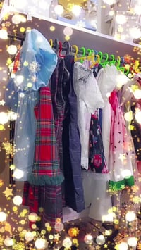 فساتين بناتي عمر 1 سنه الى عمر خمسه سته سنه سعر القطعه بس ب5000لحجز 07...