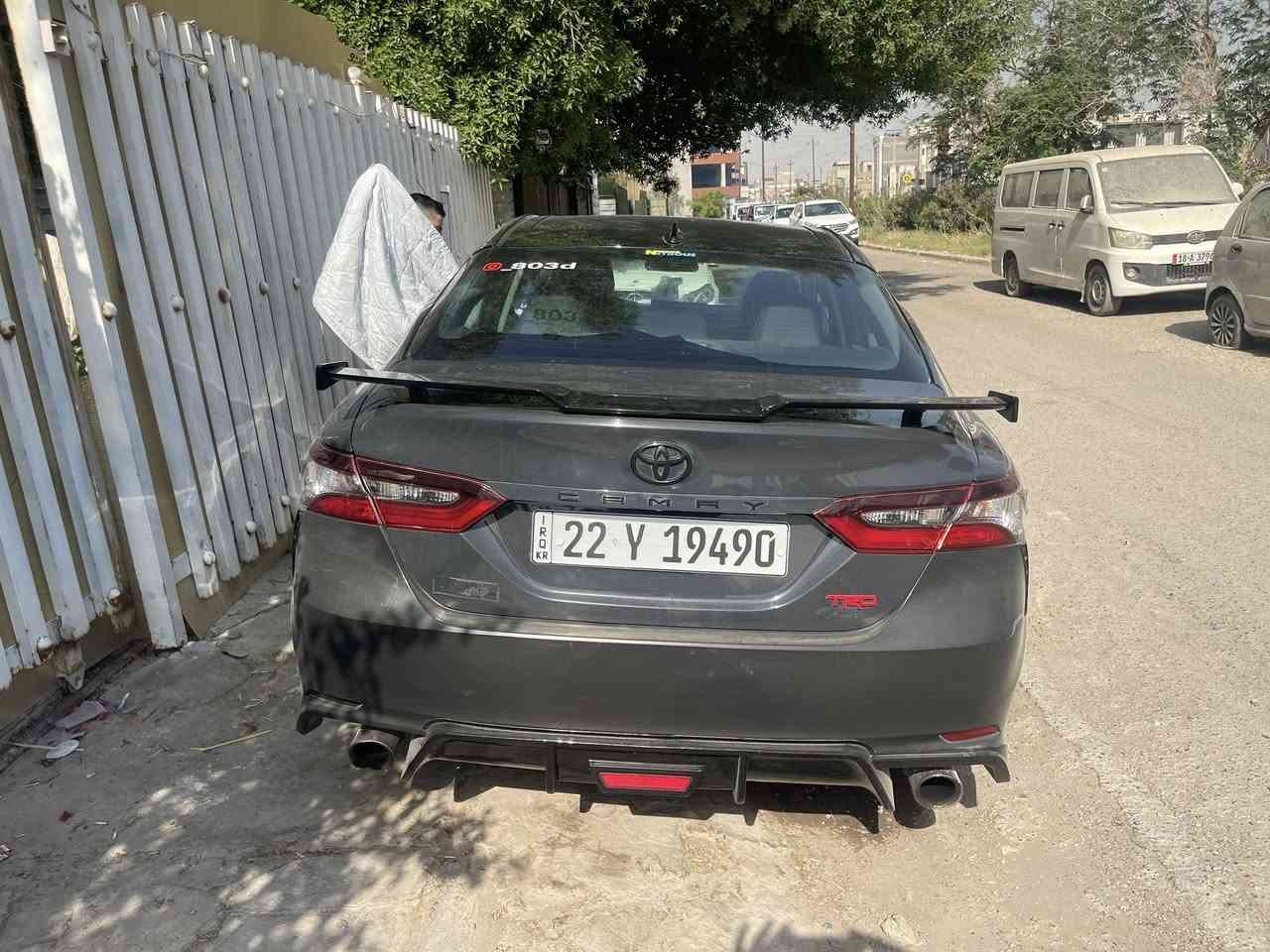 سلام عليكم كامري TRD6 سلندر تو كلر بلادي 2023 بجم كبس ماشية 33 الف رقم اربيل باسمي هزة وارقام وسنوية جديدة السعر 22وبيه مجال صبغ جاملغ وباب وبيه بارد قليل بالجاملغ الخلفي مكان السيارة بغداد السيدية ***********
