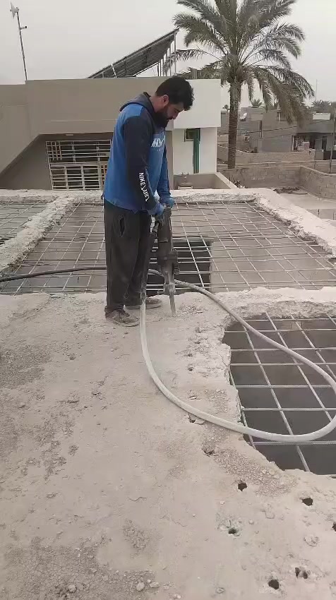 تفليش السطح و الارضيه والرباطات والرفت ***********
