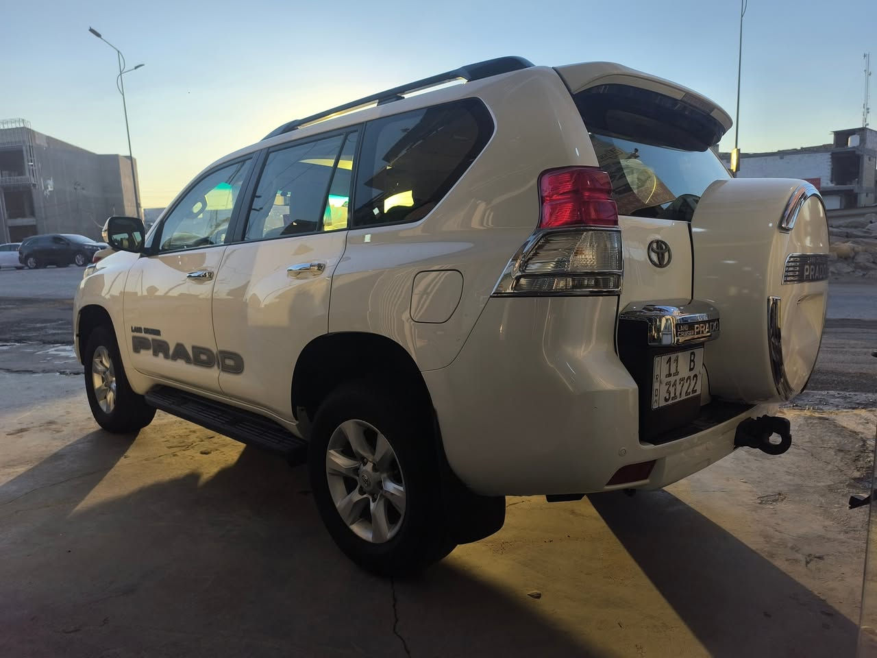 السلام عليكم

للبيع 🚗
تويوتا برادو

🔹 موديل: 2012
🔹 الرقم: بغداد
🔹 المحرك: 6 سلندر
🔹 الفئة: TX

المواصفات:
▪️ مكفولة من التبديل
▪️ صبغ دعاميات فقط

💰 السعر: 277$$$

📍 مكان السيارة: بابل

📞 للاستفسار:
***********
0783199449
