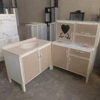 كاونتر • ٣ قطع • سنك مرمر