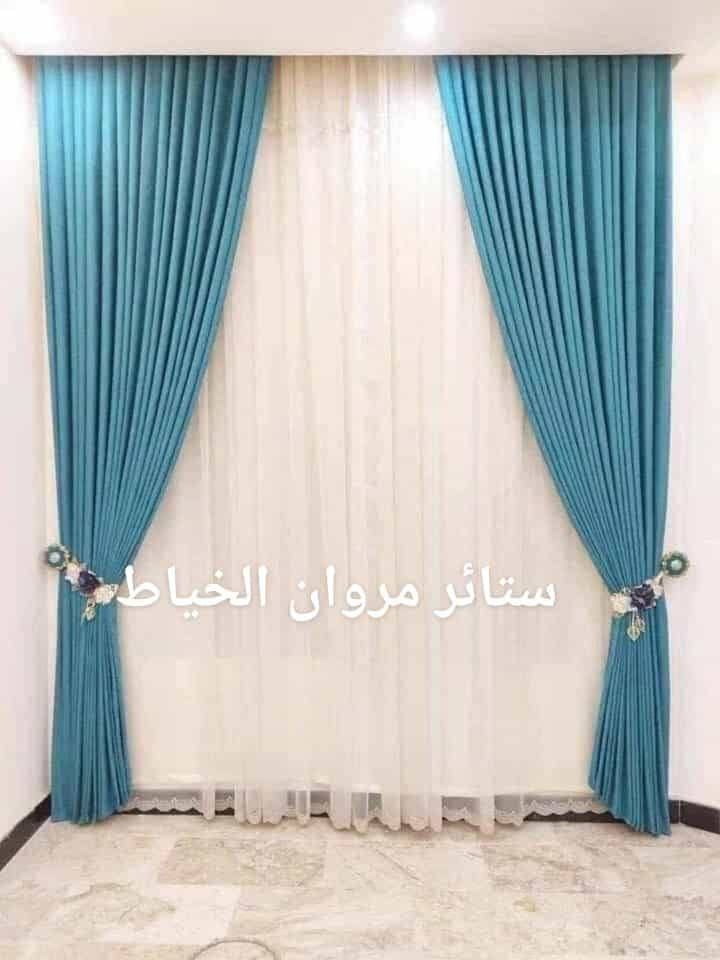ستائر مروان الخياط قماش تول ديكورات قماش ساده تكسير تركي تول ساده المشجر بنل جميع الستائر الويفي  العنوان الفلوجة النزيزه يم جامع الصديق واتساب *********** *********** سعر برده 100
