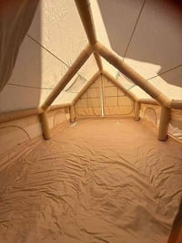 متوفر خيم النفخ ماركه اوربي لون صحراوي المميز تكفي10 نفرات القياس الطو...