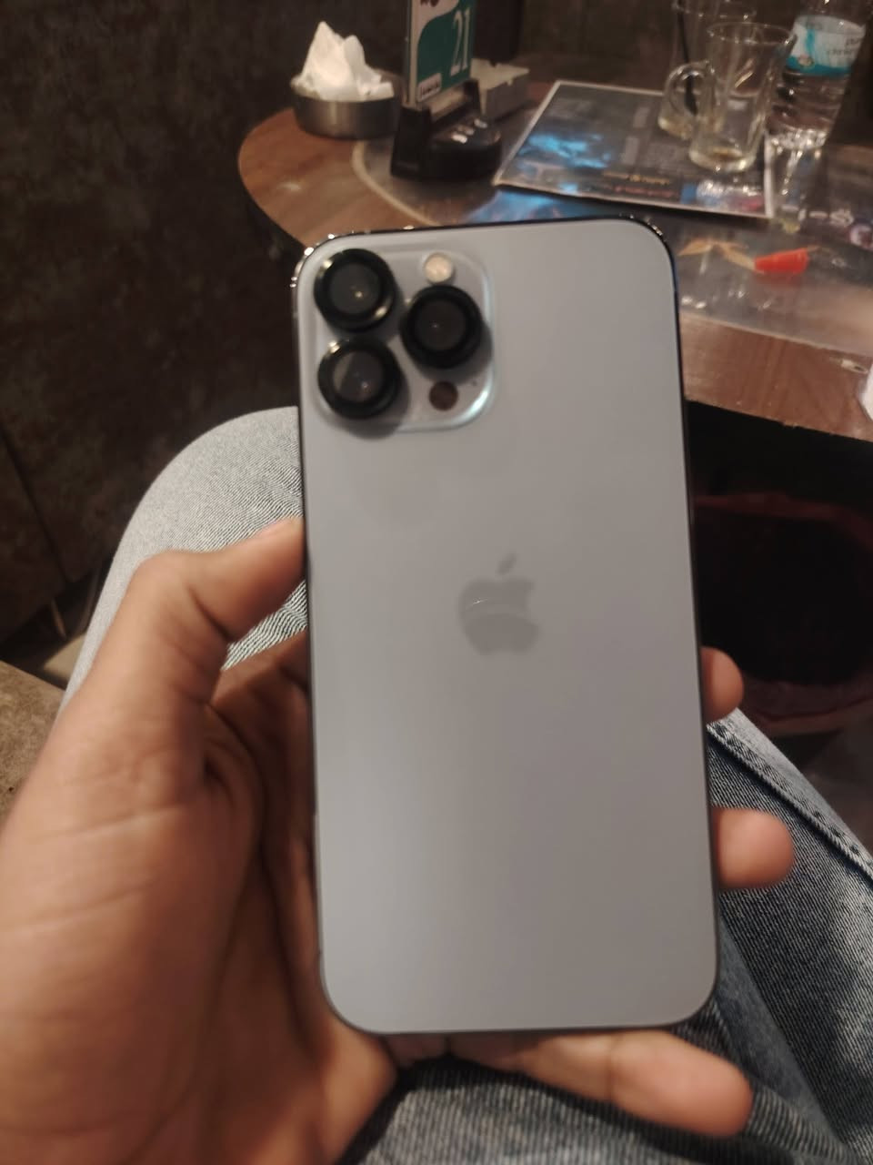 ايفون 13برو ماكس لون  بحري  للبيع أمريكي بطاريه 88
الجهاز امانه الله نضيف تجي تفحص الي ابو موبايل
تودي جهاز بلادي مامفتوح الجهاز سعره 750 وبي مجال
للطيبين المؤشراي لاتعبني العنوان بغداد مدينه الصدر
رقم الهاتف ***********
