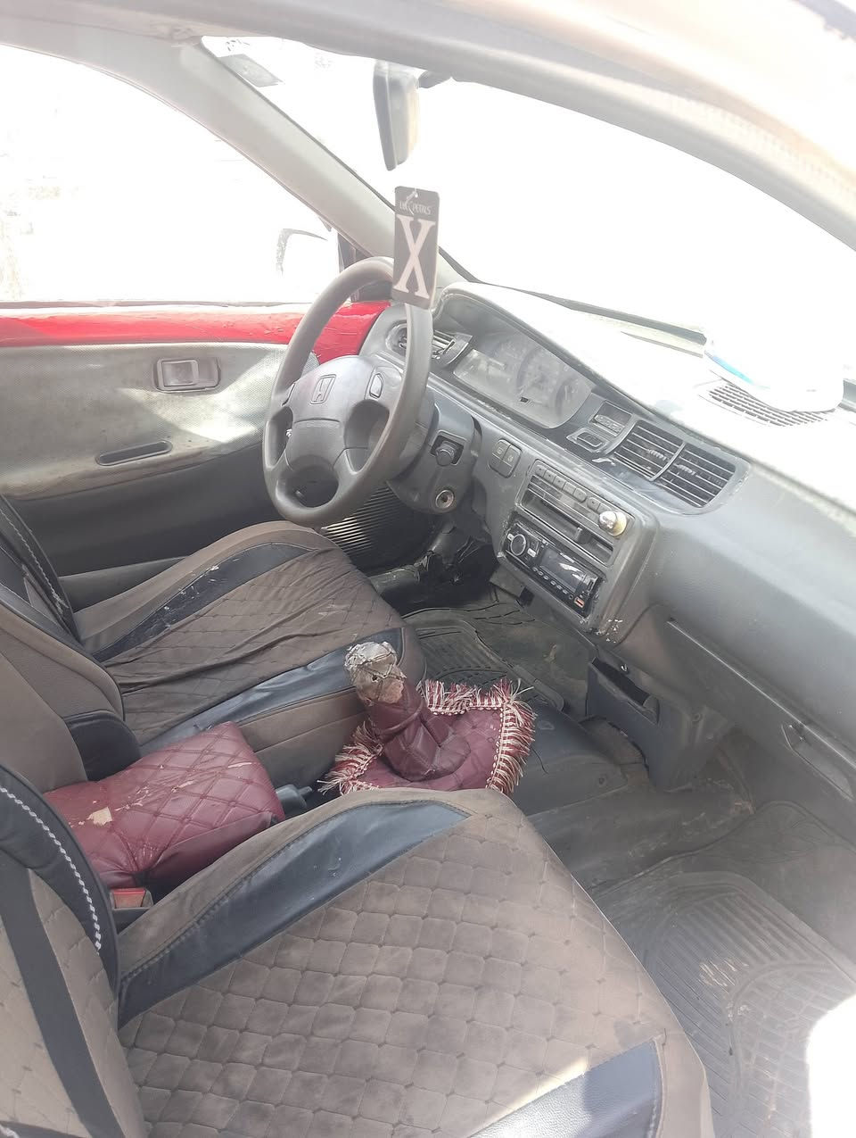 السلام عليكم سيارة هوندا رقم كركوك مشروع وطني بسمنة بطاقة بانزين شرط التحويل امصفرة غرامات صدر جديد تايرات جدد سيارة ناعمة وحلوة مكان كركوك السعر 22 وبيهة مجال للطيبين‏‪0774 952 3295‬‏
