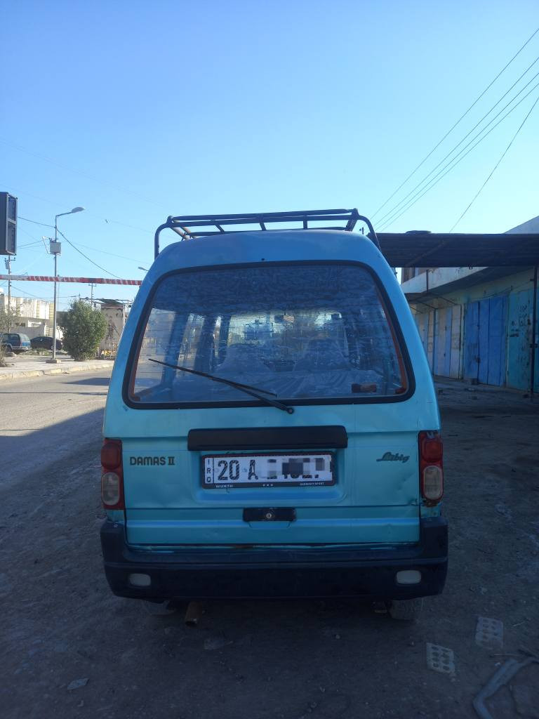 دايو داماس 
موديل 2005 
كير ومحرك شغالات 
محرك 3 سلندر حجم 800
( رقم ديالى ) الانكليزي الجديد
تخم تاير نضيف 
كشر شوفة عينك 
بيها نواقص بسيطه كماليات مثل ليدات مال بوب على ترتيبات بسيطه 
اتفيد اهل خطوط روضه او طلاب داخل منطقة هيجي شي 
العنوان التاجي / سبع البور
سعرها 28 وبيها مجاال بغداد, العراق


**إذا كنت صاحب هذا الإعلان وتريد حذفه لأي سبب، رجاءا أرسل رسالة إلى الدعم الفني**