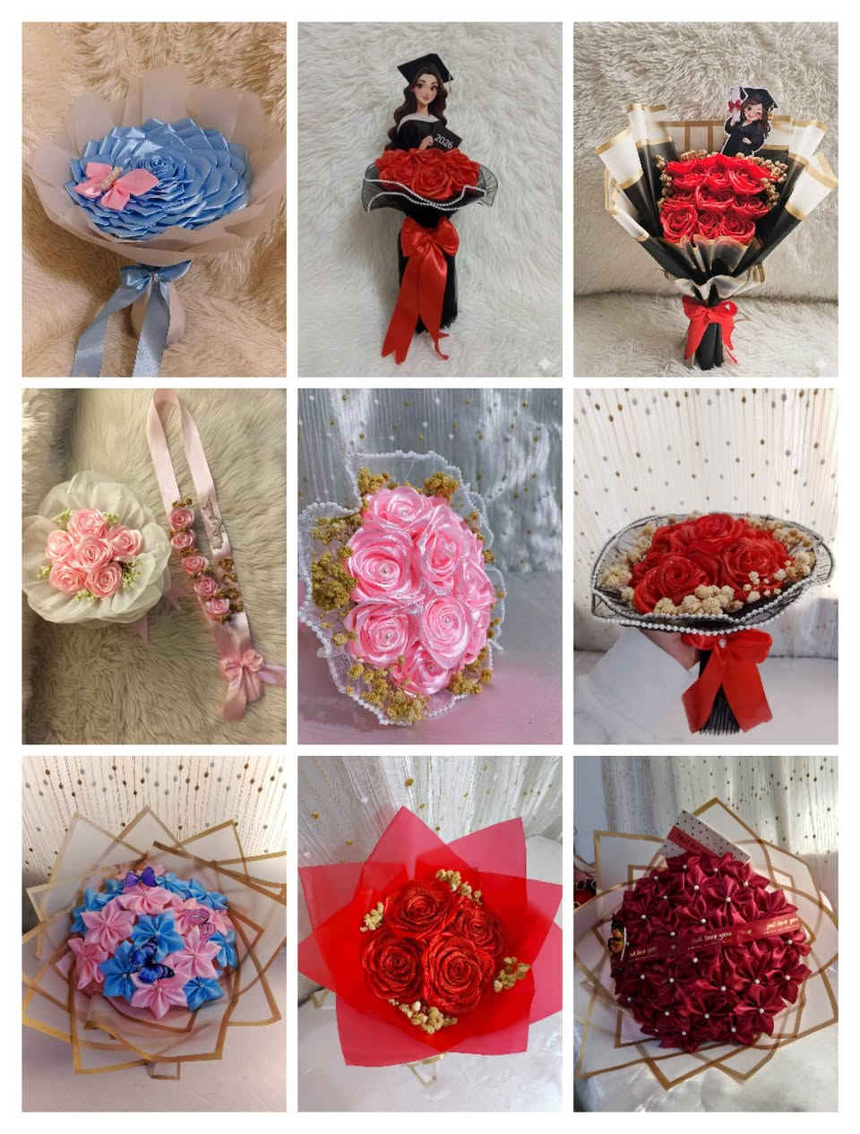 تخرج عيد ميلاد زواج هدية 🙂‍↔️❤️
كل انواع الباقات اشتغلها ومتوفرة حسب طلبكم باسعار مناسبة جدا وتوصيل كلل لمحافظات موجود 😍🚐✅


**إذا كنت صاحب هذا الإعلان وتريد حذفه لأي سبب، رجاءا أرسل رسالة إلى الدعم الفني**