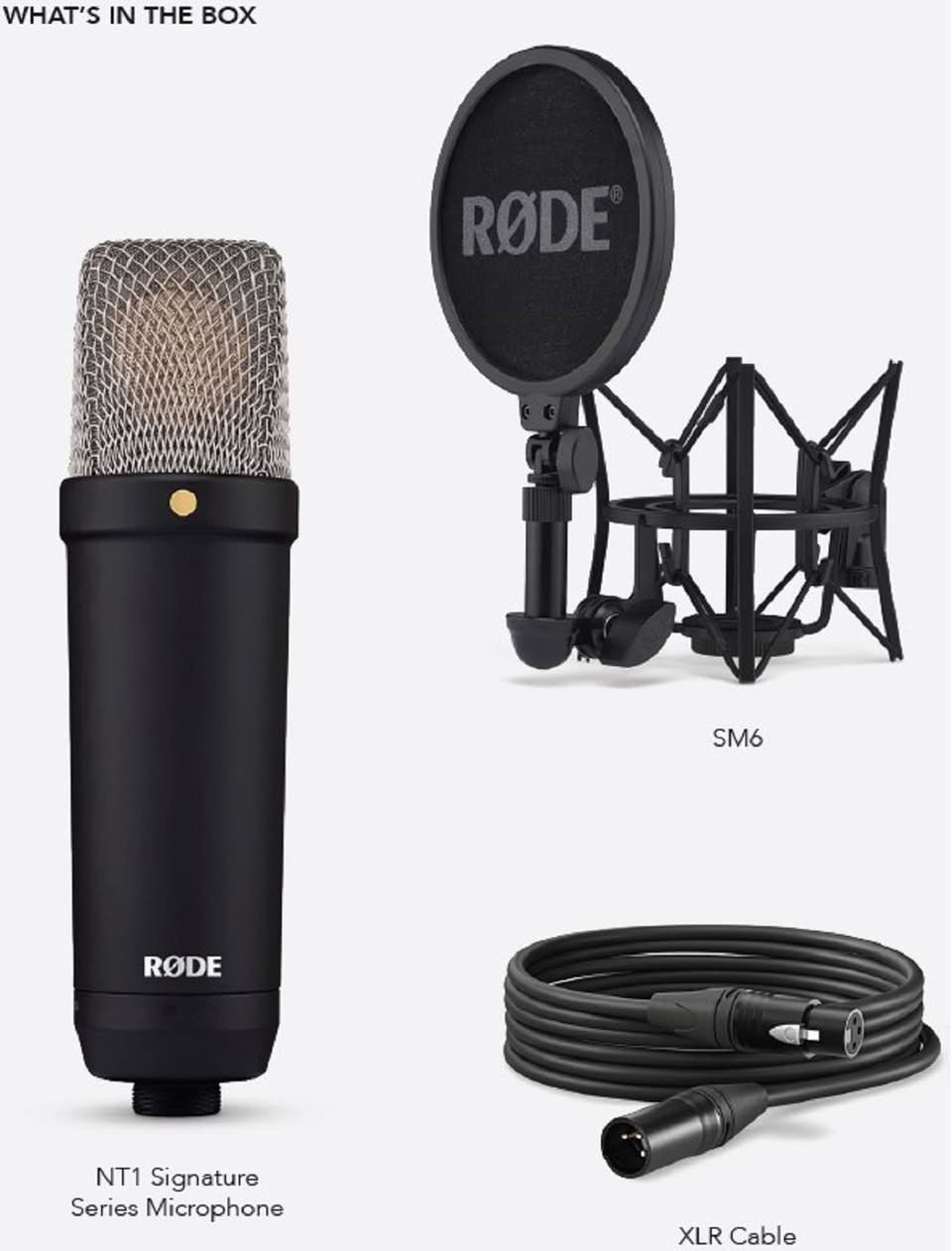 Rode Nt1 جديد غير مستخدم مع كافة ملحقاته
السعر 235 الف
***********
