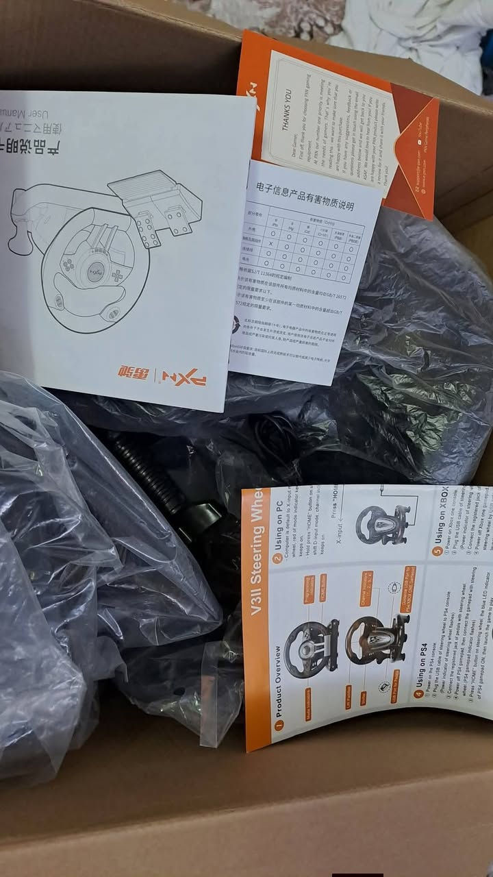 📌دركسون Pxn v3 Pro ⬅️مستخدم يومين فقط➡️⚠️‼️بعده بل باكين
يشغل 
📌بلي ثري بكل أنواعه♦️
📌وبلي فور بكل أنواعه♦️
📌واكس بوكس ♦️
📌ون سيريس اكس واس ♦️
كامل ملحقات 

مكان كربلاء 

للتواصل  : *********** وموجود واتساب وموجود ماسنجر
