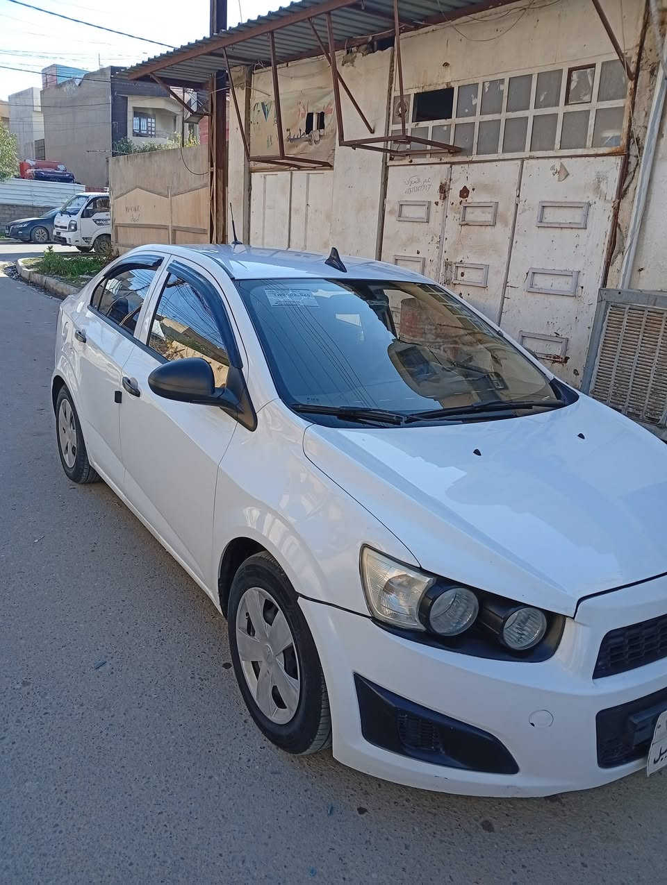 شوفرليت سونك 
موديل 12
حجم 16
المحرك و الگير شرط
🚫الضرر جاملغ خلفي صبغ+تبديل باب خلفي
شرط التحويل 
بيها كوبون
السعر 62 وبيها مجال
مكان السيارة موصل ايمن
*********** واتس
