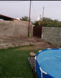 للبيع المساحه الكليه 625م بناء البيت 100م السقف سندويج حديقه اماميه وخ...