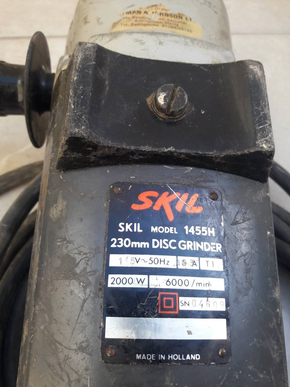 كوسره ٢٠٠٠واطskil هولندي +كوسره ١٧٠٠واط قرش صيني اثنينهن شغالات عل الفحص . 
بسعر ٥٠/الف دينار كوسره skil هولندي . 230mm حجر .
بسعر ٢٥/الف دينار كوسره قرش صيني  .180mm  حجر .
تصفية مخزن متروكات. ولا تدفع فلس شرط إلا تفحص.


**إذا كنت صاحب هذا الإعلان وتريد حذفه لأي سبب، رجاءا أرسل رسالة إلى الدعم الفني**