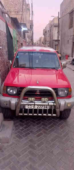 سياره باجيرو موديل 95 للبيع محرك 3000 بلادي جير اوتوماتيك صدر جديد اطارات جديد سعرها 55 وبيها مجال *********** بغداد
