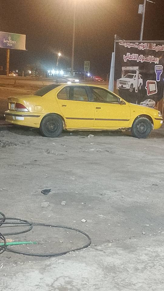 سمند 2012 سياره حلوه ومكفوله من الضربه يرادله ترتيب وبيها خياسات 
*********** ابو الخصيب, البصرة
