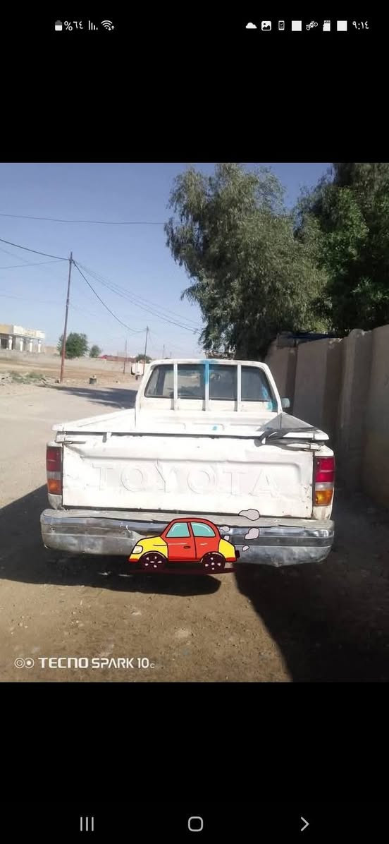 سلام عليكم بيكم تيوتا قديم موديل 1992 رقم بغداد ابيع مستعجل كير ومكينه وكسل بشرط حاويه  ولكشر كدام عينك  المكان بغداد غضا المدائن  سعر 27 قفل رقم الهاتف ***********
