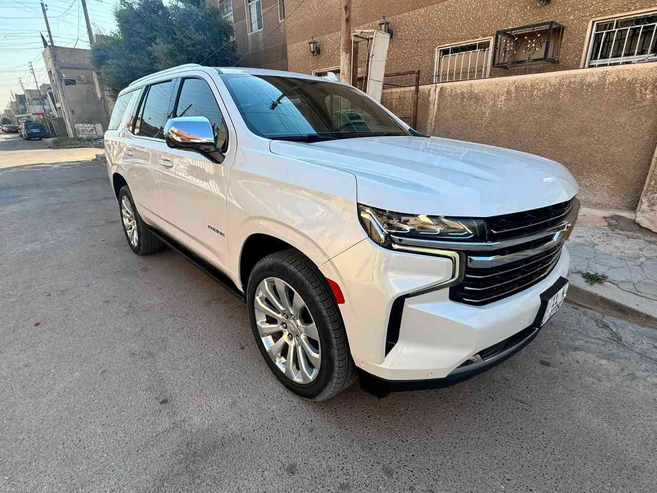 السلام عليكم
للبيع تاهو موديل 2021 بريمير فول مواصفات خليجية 

محرك 5300 

السعر 40

بدون صبغ 

***********
