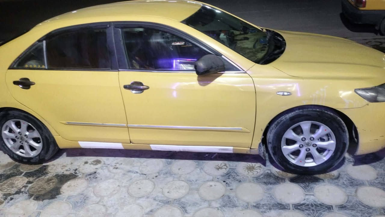 سلام عليكم سيارة كامري ٢٠٠٩ رقم  ديالى سنوية ٢٠٢٨ باسمي تحويل مباشر  مصفرة غرامات 
حادثها جاملغ صفحة السايق  
مكينة وكير لا تنقيص لا تبخير فقط صوت بلرواجس  
وصور وتفاصيل  وفيديو 
شرط تحويل  
سعر السيارة ٥٣ $
مكاني بغداد 
***********
