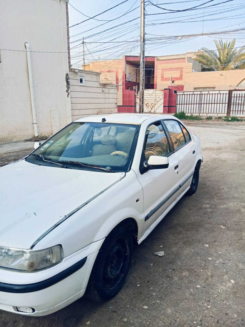 سلام عليكم سمند مديل 2010 رقم قادسيه مداور ثاني يوم راعيه جيراني مكينته بس من اشغله ادخن شوية وتكطع كير جديد قبل سبوع بدلته عينه وصينيه جدد درايمات جدد  معمره خياسات دوس وهلالات مصبوغات فقط اساس ابيض  وبيه تعمير خياسات بلجنطه مكاني نجف مناذره ***********
