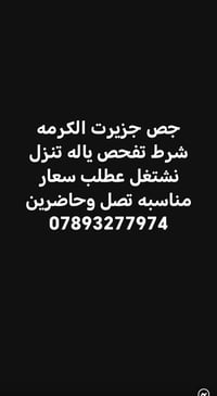 جزيرت الكرمه • خدمات