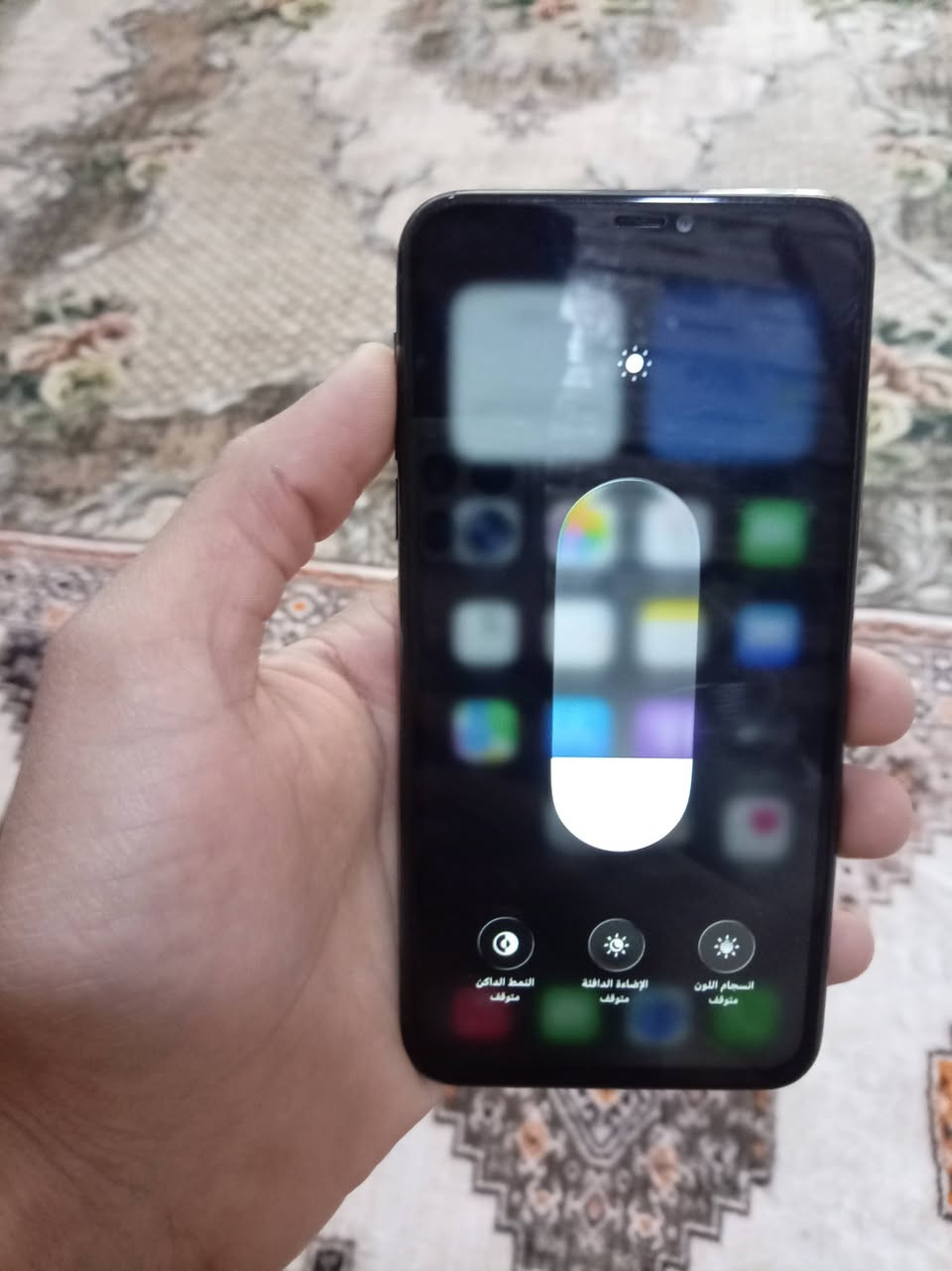 للبيع ١١ برو ماكس بطاريه ٩٦ ذاكره ٢٥٦ الجهاز مبدل شاشه وبطارية وفيس أيدي يرادله برمجه الجهاز كله شغال السعر ٢٠٠ الشراي يجي خاص او يتصل
***********
