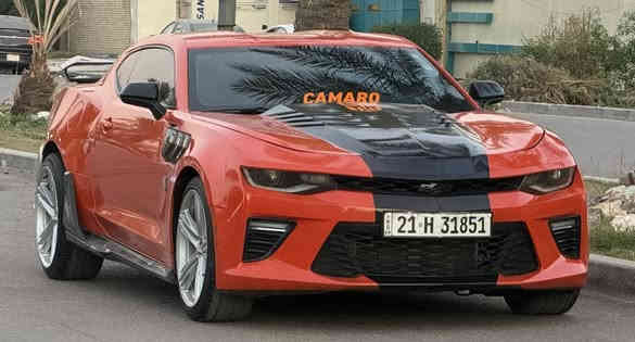 كمارو 2019 لون مميز 
شباب سياره عليه تزويد كلش مرتب من دوسات وجاملغات اشاره حفر لد بنيد محدث سبايدر كورفيت 
دفيوز اصلي 
بك لايت لد اصلي 
تخم تاير جديد 
صدر امامي خلفي جديد
كير ومكينه شرط الفحص 
داخل برتقالي 
ماشيه 97 الف فقط 
مكان السياره بغداد حي الجهاد 
السعر ١٣٧ وبيه مجال 
*********** ☎️ 
حادث السياره جاملغ وبنيد وبلعراق نصف جاملغ الخلفي فقط بدون دواخل لغد شاصي مكفولات
