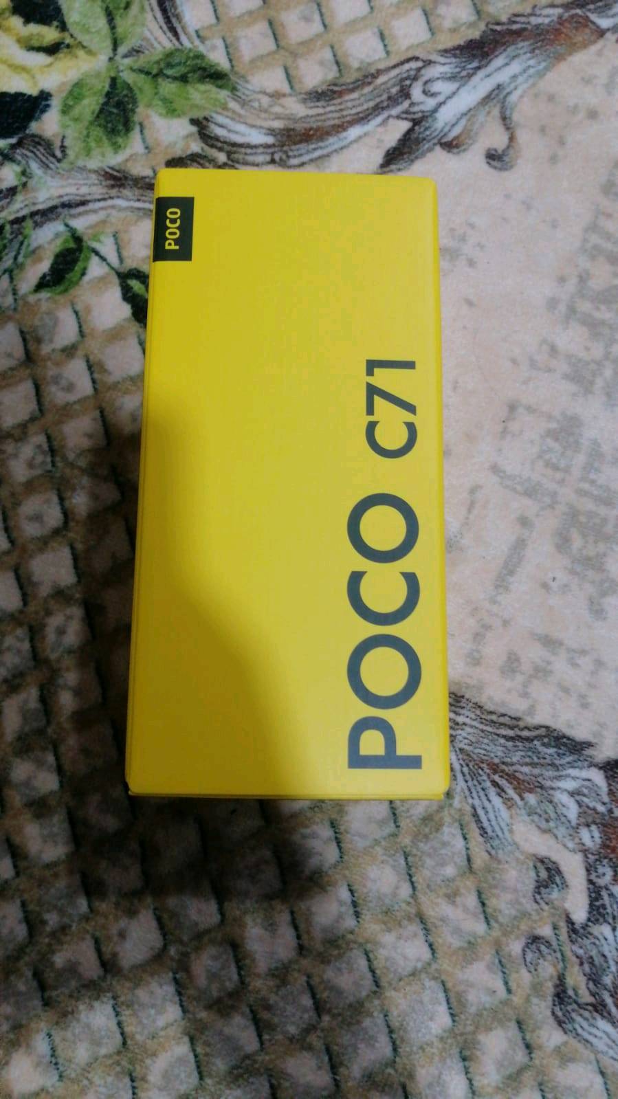 مرحبا، عندي موبايل بوكو C71 للبيع. الجهاز نظيف وكأنه جديد، بالكرتون الأصلي. كاميرا ممتازة وأداء قوي مع بطارية تدوم طويلاً. إذا كنت مهتم، تواصل معي للاستفسار عن التفاصيل.