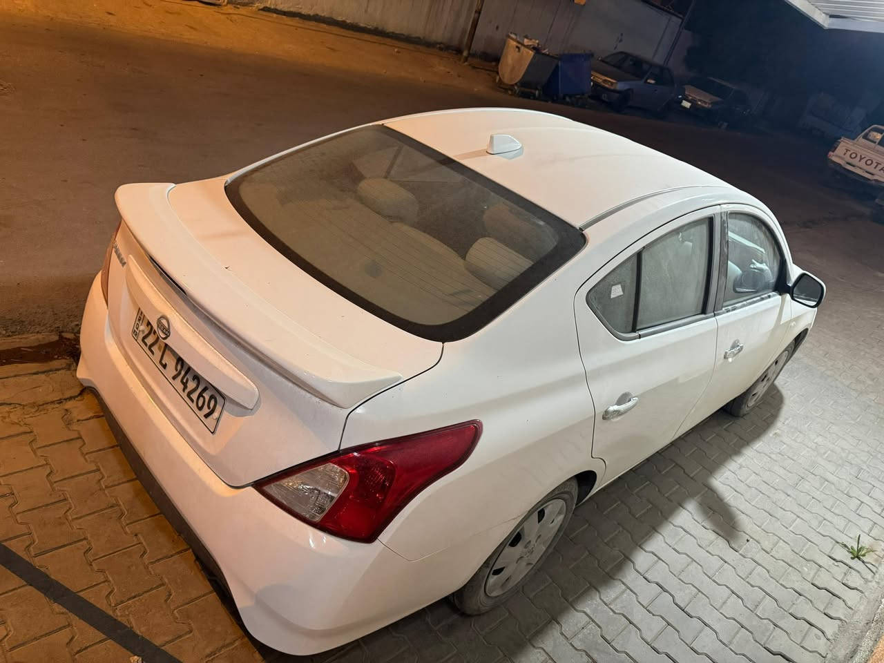 سيارة نيسان صني 2024 ابيض هندي
ضمان سنتين من شركة المهند كارس

رقم اربيل

ماشية 10 آلاف

مكفولة كفالة عامة من جلخه وصبغ وحالوب 

ومحرك وكير سليم 100 بالمية

بانزين دائما محسن تفويل ولا مره عادي

سعر 125 ورقة 
مكان سيارة النجف الأشرف

***********
