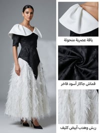 فستان • قياس ٤٠/٣٨ • لبسته مرتين