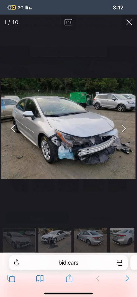 كورلا فئة LE موديل 2020 رقم بغداد بانزين
ماشيه 84 
بأسمي 
ضرر موضح بالصور
السعر 148 
***********
