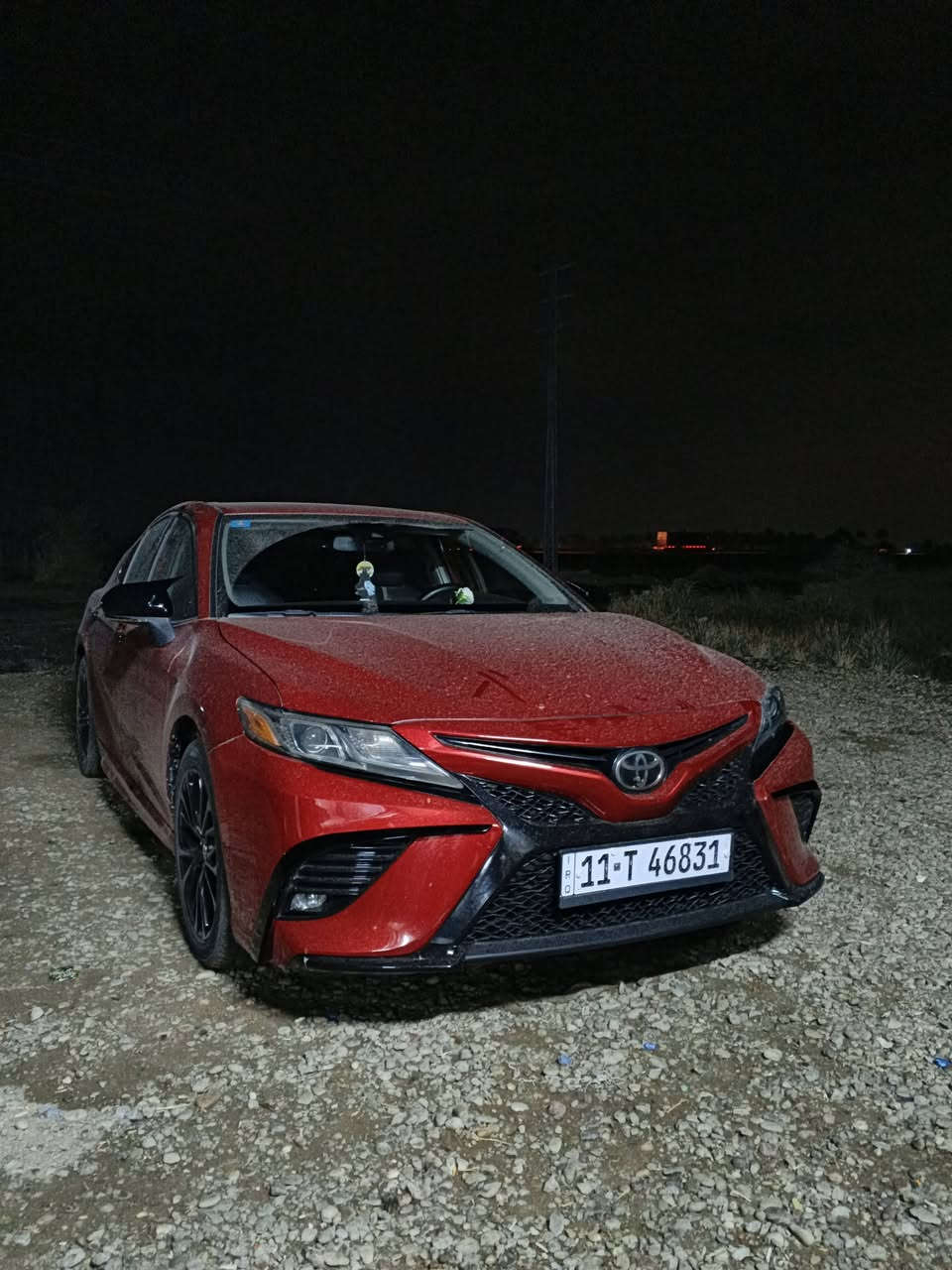 تيوتا كامري موديل 19 se للبيع ضرره جاملق فقط بدون دواخل وحادثه بصيط بدون ايرباك  مكينه كير بوضع الشركة مواصفاته فتحت سقف بصمه بصمت أبواب رادار وتثبيت سرعه/سياره ماتصرف عليه ربع عنواني بغداد رقمي ***********
