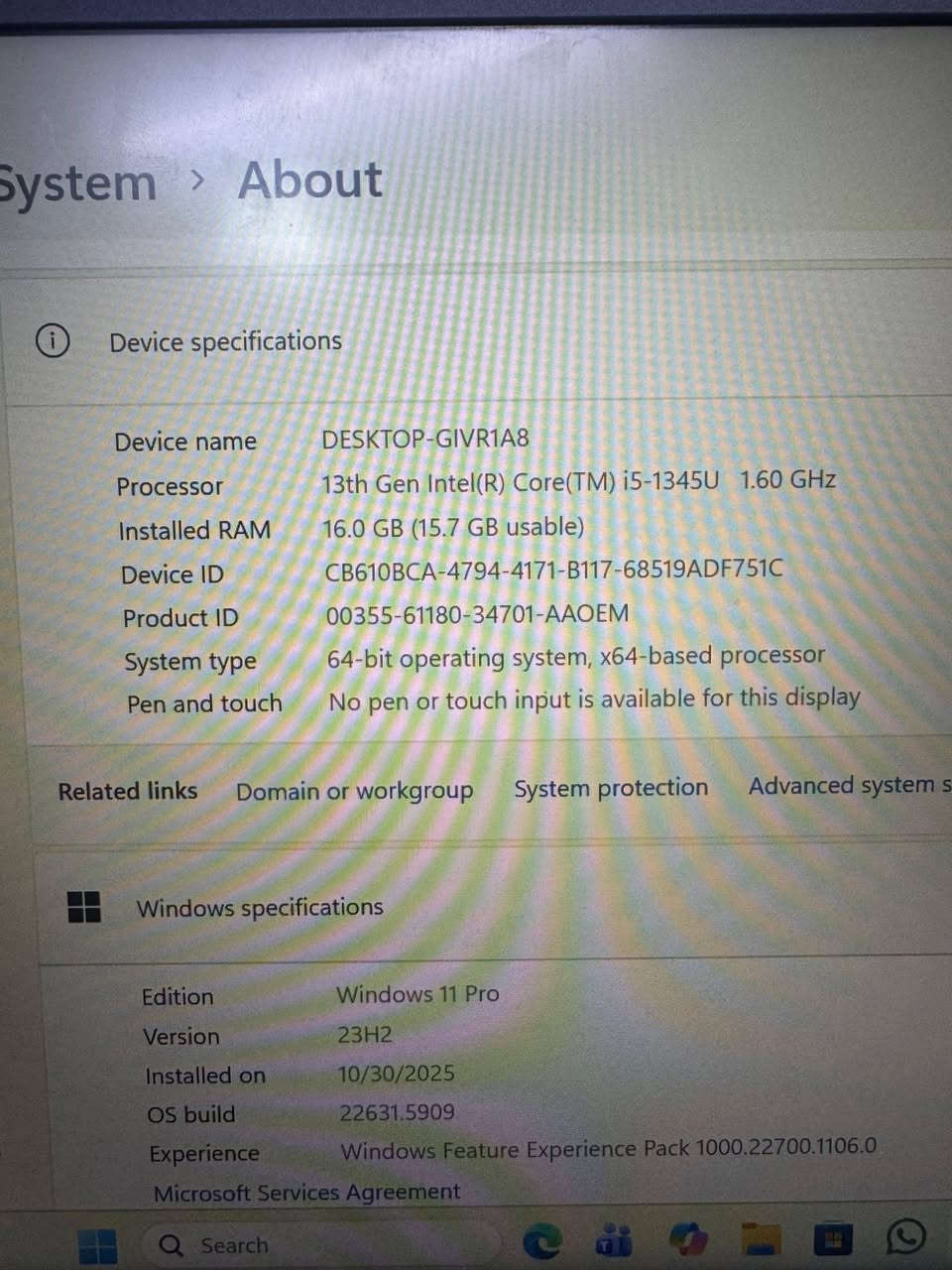 لابتوب ديل حجم 14 كور i5 جيل 13
هارد 256 
رام 16 
نضيف كلش جهاز وقوي مواصفاتة كلش حلوة 
سعرا 575


**إذا كنت صاحب هذا الإعلان وتريد حذفه لأي سبب، رجاءا أرسل رسالة إلى الدعم الفني**