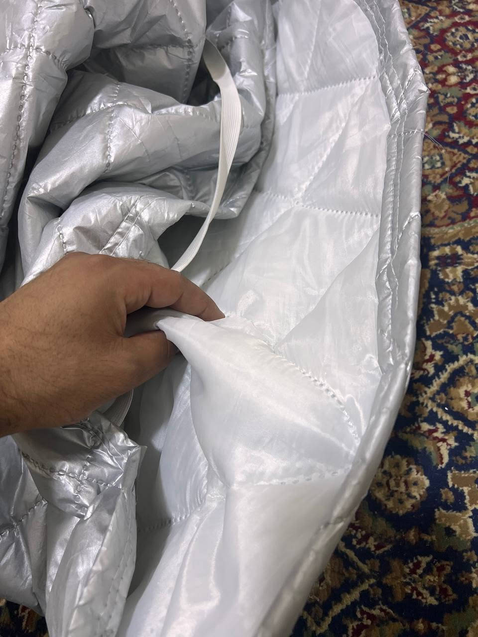 جادر.خاص للكراون الحديث  اصلي اصلي 
٤ طبقات مو نفس ذني اليعرضوهن بالبيج.
داخل وتر بروف اصلي ودبل حياكه
ضد.الحالوب ضد.الاشعة ضد الحرارة ضد المي 
سعره ١١٠ توصيل ٦ الاف 
***********
