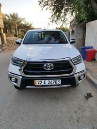 هايلوكس 2023 كويتي  بيه بصمات 2 ومري شفت ترحيب كير مكينه كفاله رقم ارب...