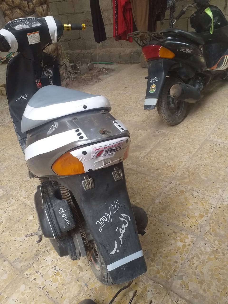 سلام عليكم  دراجه ساسوكي خفاش دراجه نضيفه حلوه دراجه تجفيت جديد +كابريته  +بلك NGKالياباني دراجه مرتبه السعر 270بيهة مجال الرقم والعنوان   البصره ابو خصيب طريق سيد حامد الرقم 《***********》
