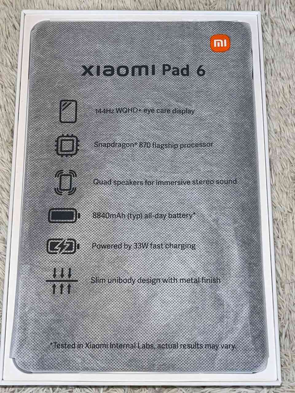 سلام عليكم
شاومي باد 6 للبيع نظافة عالية 99‌‎%‎
ذاكرة 256 عشوائية 8
 وغراضه كاملة من كارتونته وشاحنة
السعر290 وبي مجال بسيط 
 كوت داموك


**إذا كنت صاحب هذا الإعلان وتريد حذفه لأي سبب، رجاءا أرسل رسالة إلى الدعم الفني**