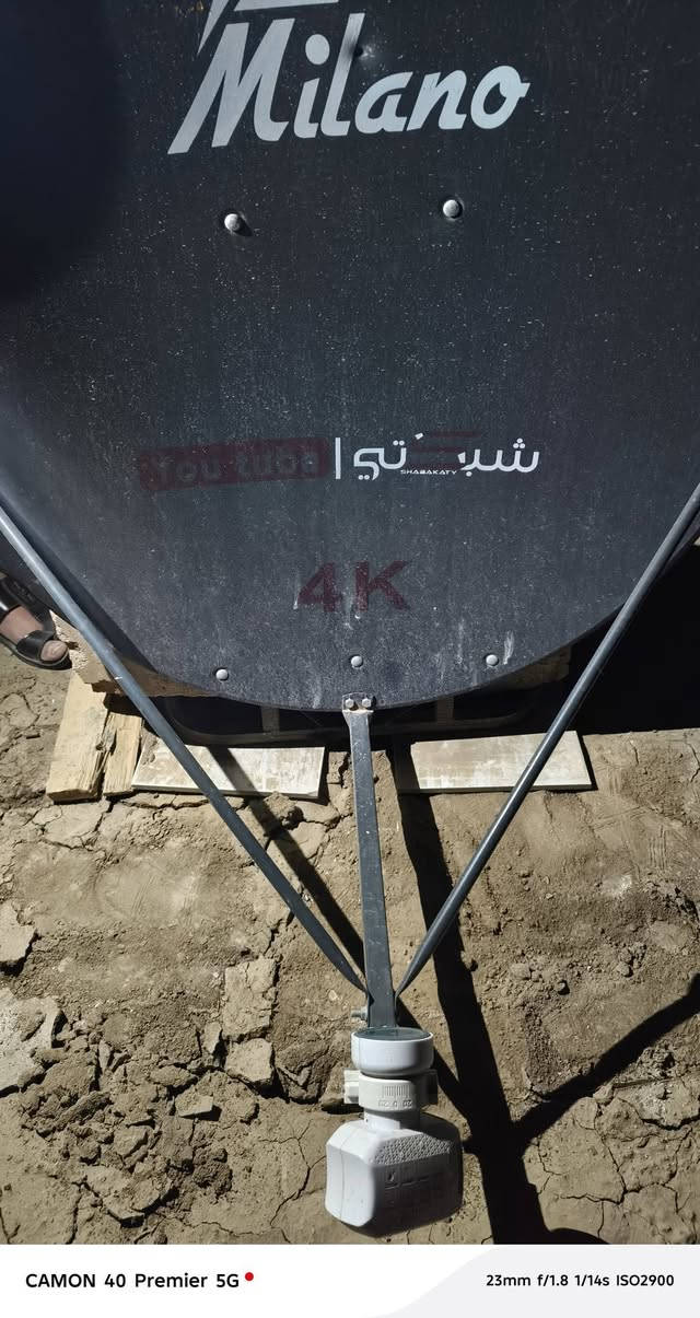 من اعمالي داخل مركز المدينة في منطقة السبل الثانية
تم استقبال قمر 🛰🛰🛰🛰نيل سات
بأشاره ممتازة 
مستعدون التنصيب في جميع اقضية ونواحي ذي قارللمزيد من المعلومات الاتصال على الرقم***********
