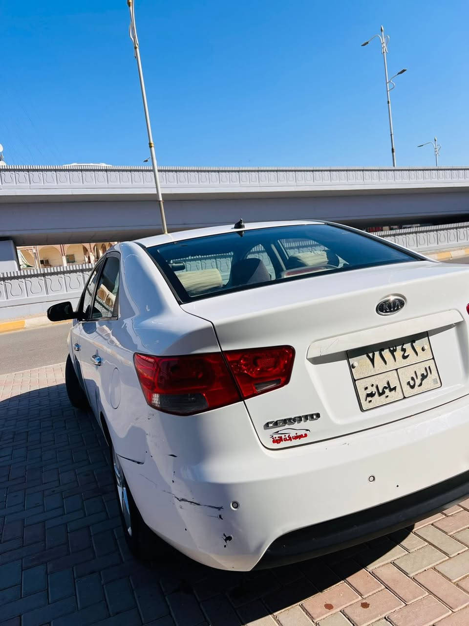 السلام عليكم 
للبيع 
كيا سيراتو مديل 2010
صبغ قطعة 
السعر 88
***********

