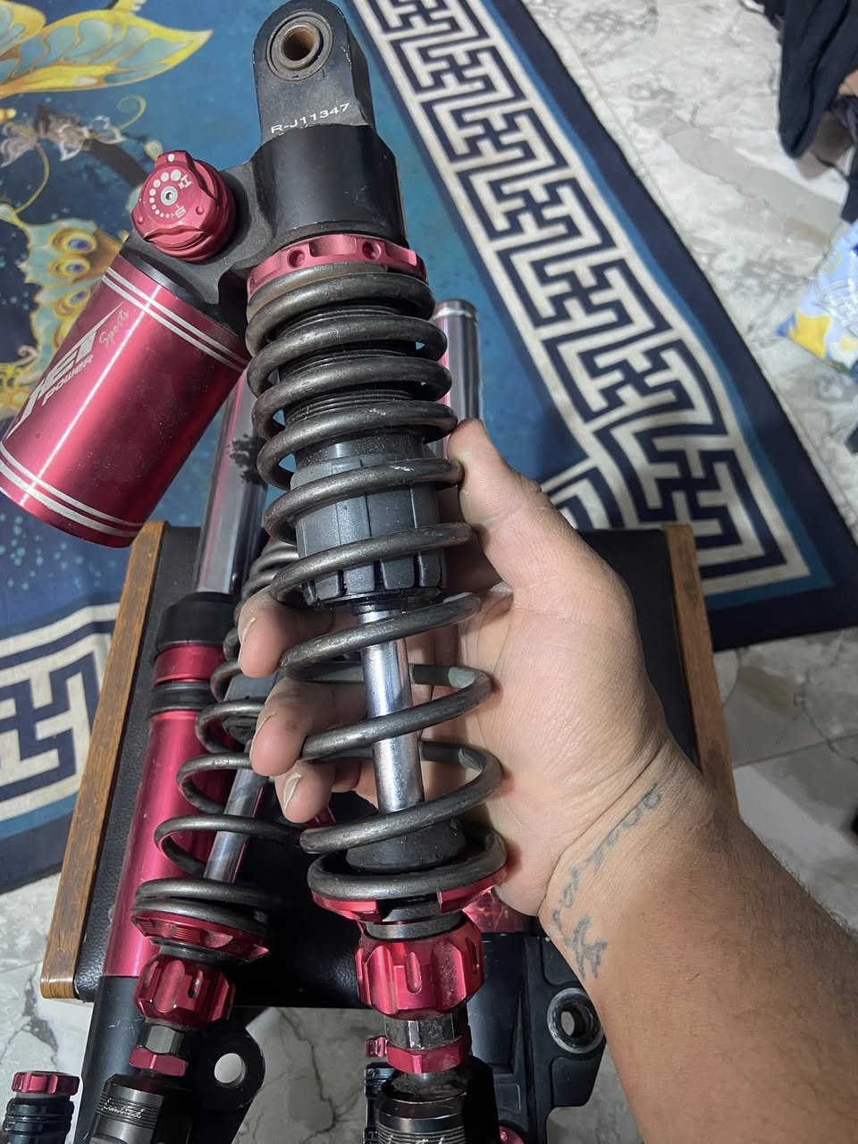 سلام عليكم

دبل سكنس امامي كرزي مع ملقط
دبل خلقي سكنس كرزي سيت امامي خلفي اصلي شرط الشغل 

قبق كلجات سمار ماكس 

تايرات سوبر جلاتي مال حاوية اصليات خط جوزي 

دبل ماكس خلفي فضي 

السعر خاص مكاني مدينة الصدر


**إذا كنت صاحب هذا الإعلان وتريد حذفه لأي سبب، رجاءا أرسل رسالة إلى الدعم الفني**